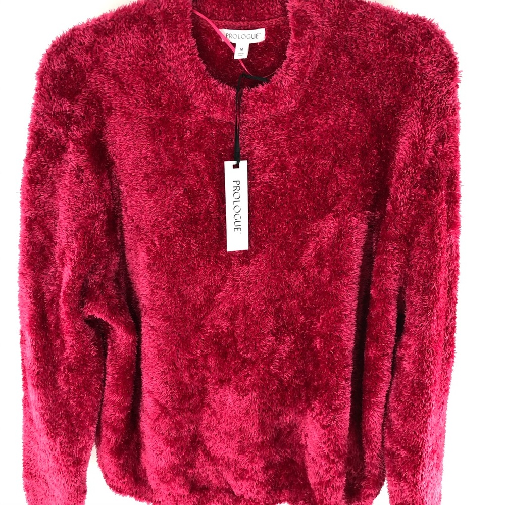 Prologue Pink Pullover Sweater Crewneck